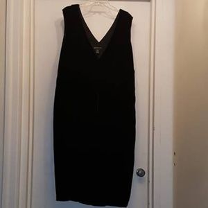 INC Woman Black Velvet Dress 24W NWOT